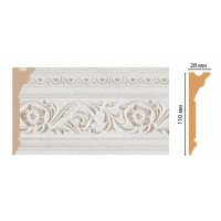Карниз потолочный Decomaster D225-19D ДМ (110*28*2400)